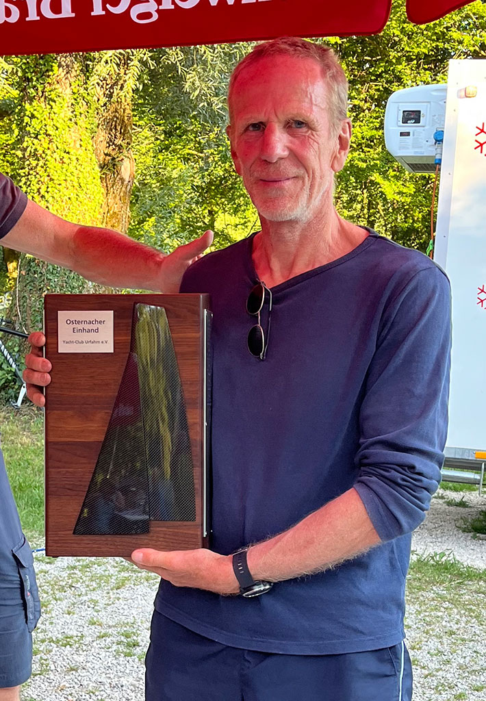 Arnold Weißmüller vom SSVC gewinnt die Osternacher Einhand 2026